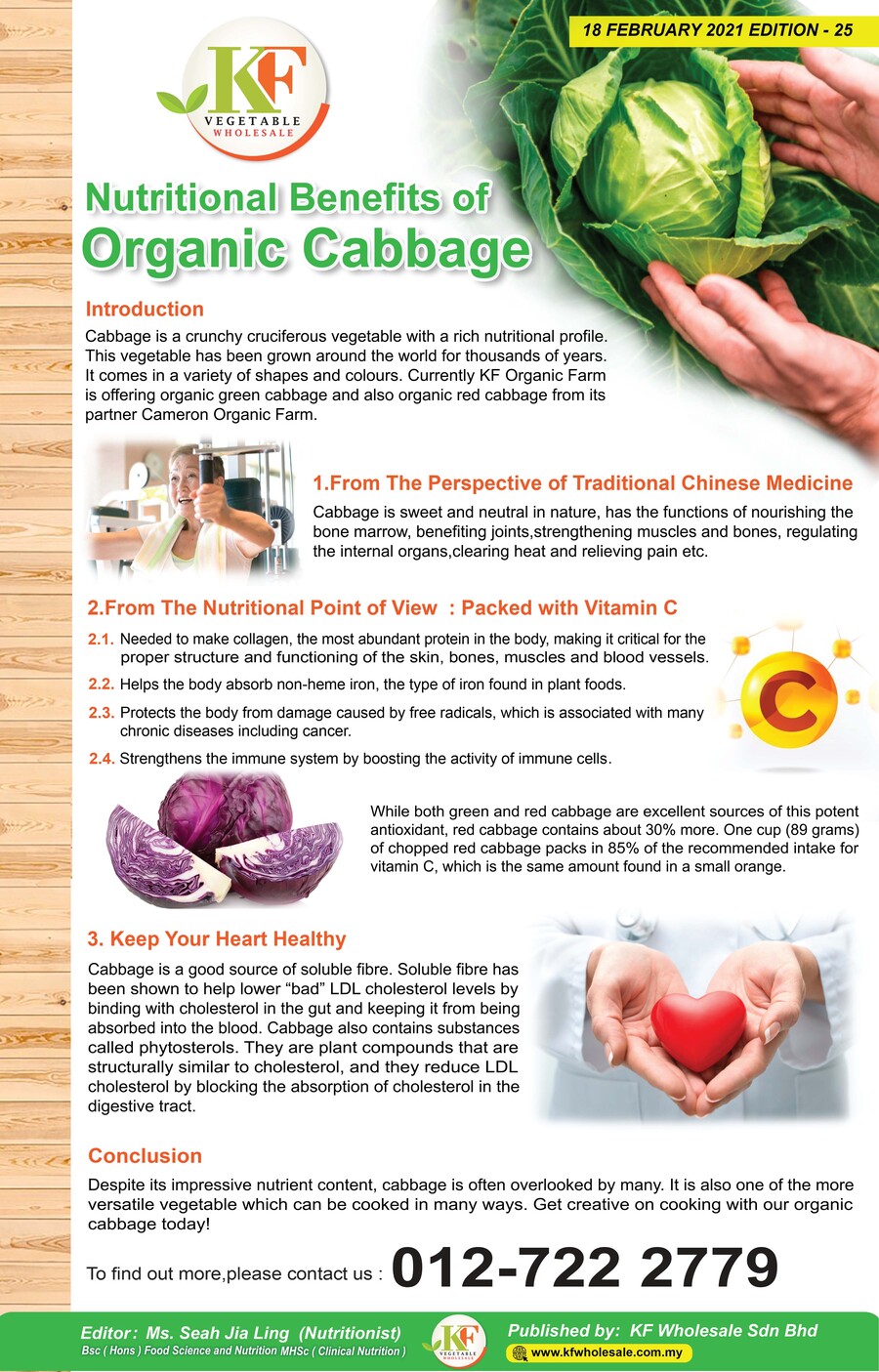 Nutritional Benefits of Organic Cabbage